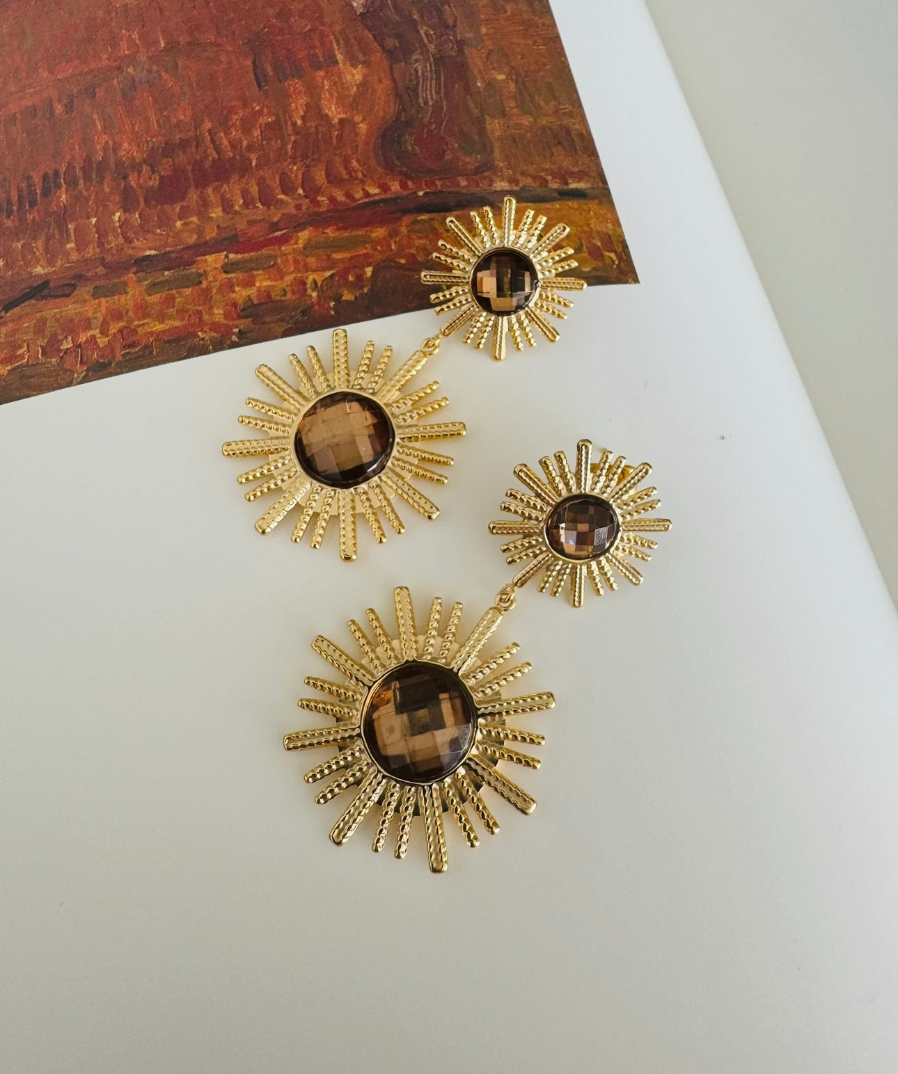 Earrings “Les Troyens”