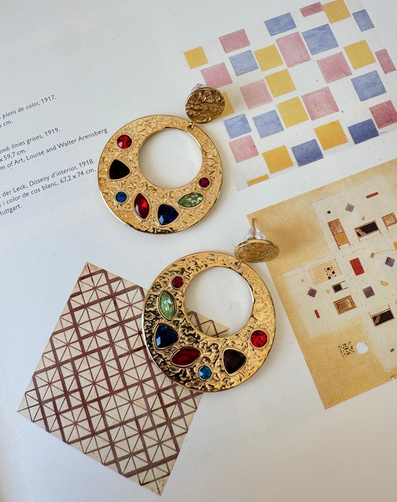 “Kandinsky” earrings