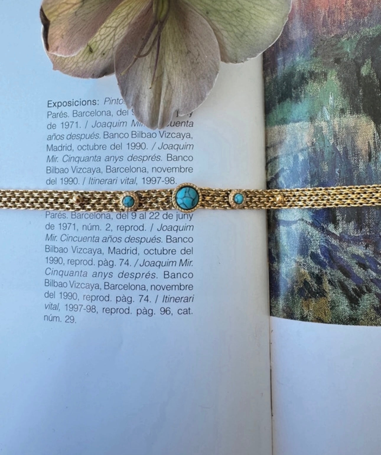 “Mirage Bleu” necklace