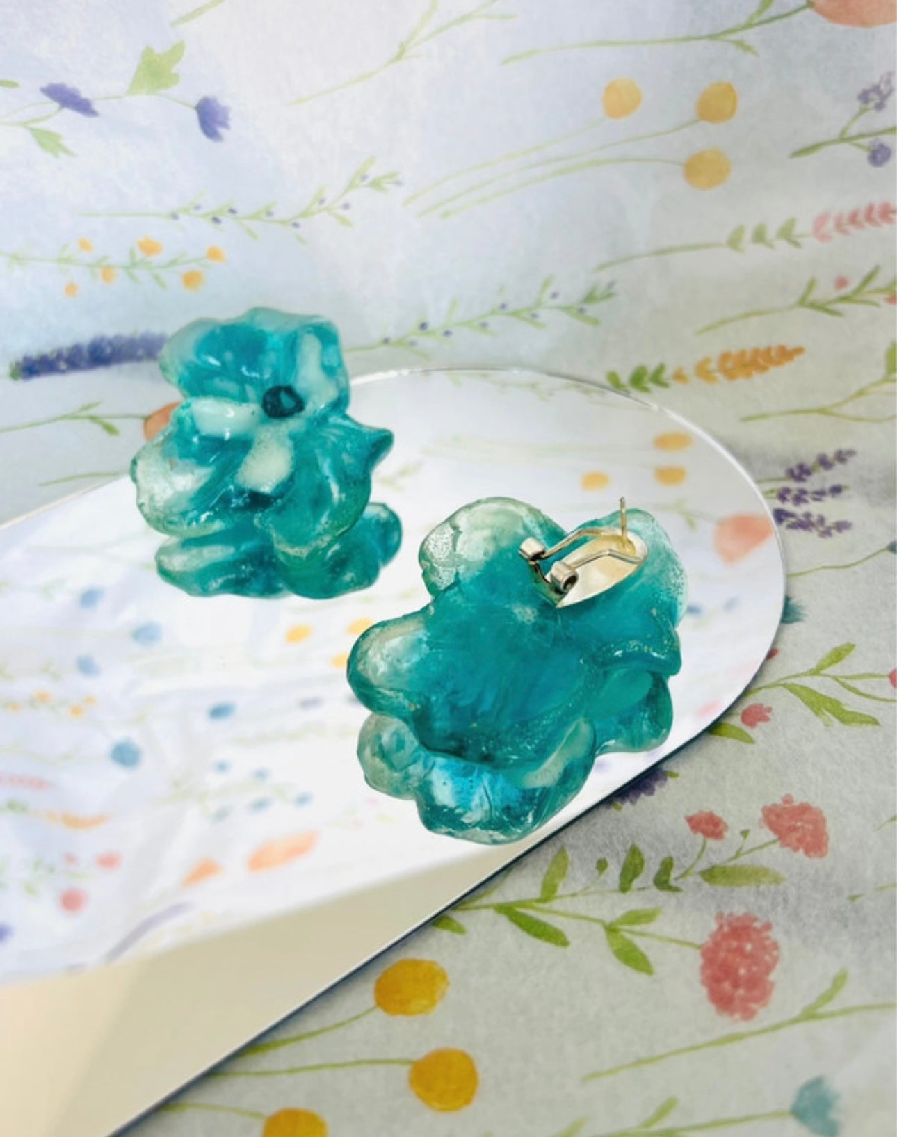 Pendientes “Flor Celestial”
