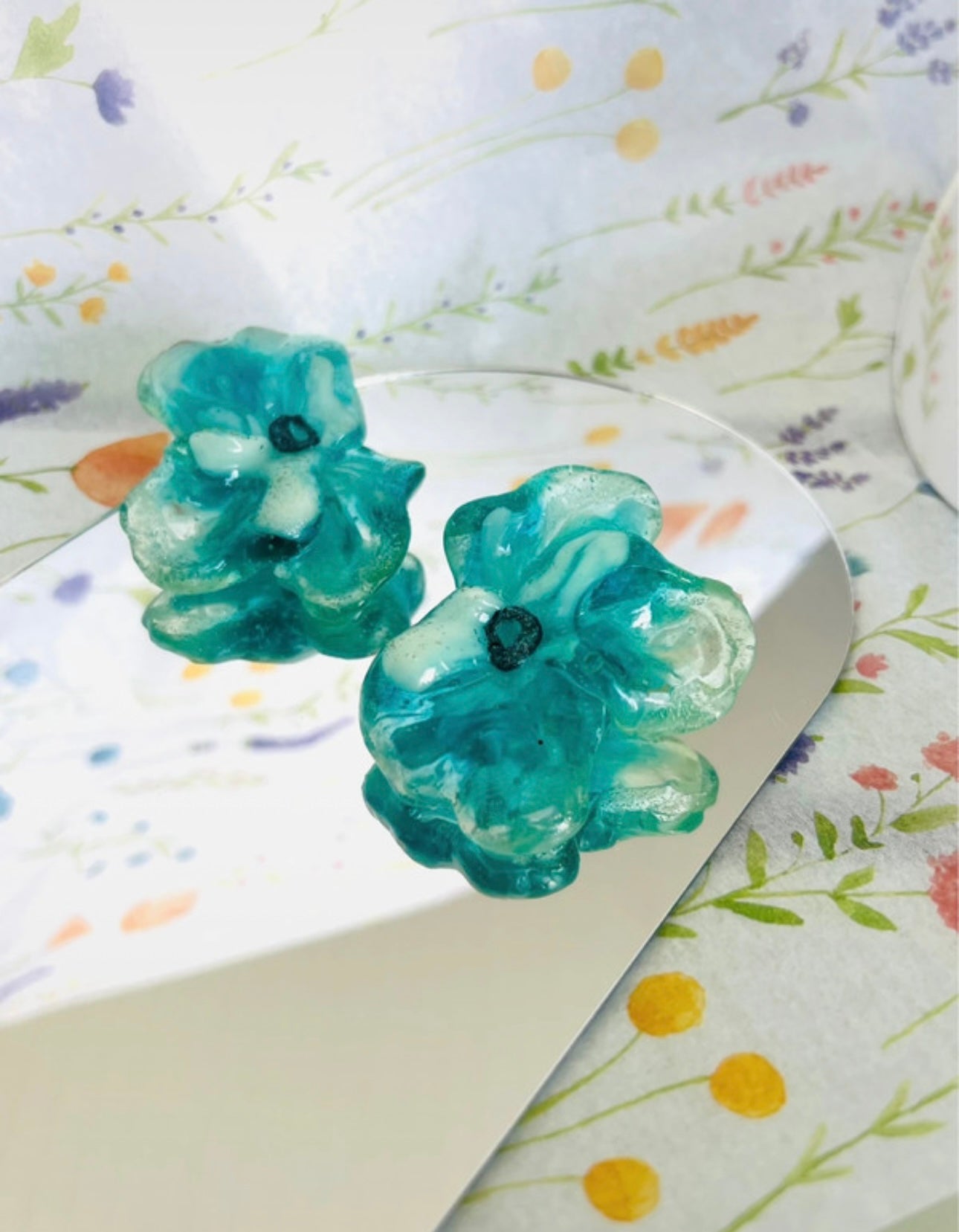 Pendientes “Flor Celestial”