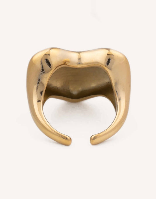 Anillo Hymne à l’Amour dorado - vista 2
