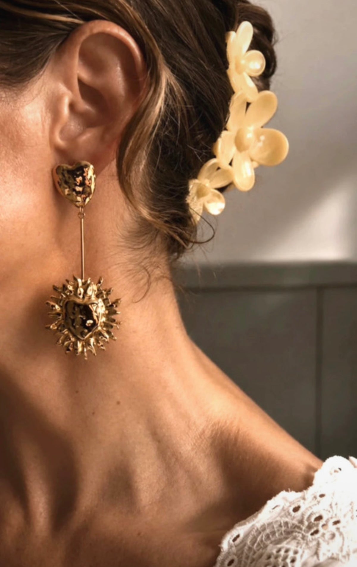 Pendientes Isolda de Ma Meilleure Symphonie puestos